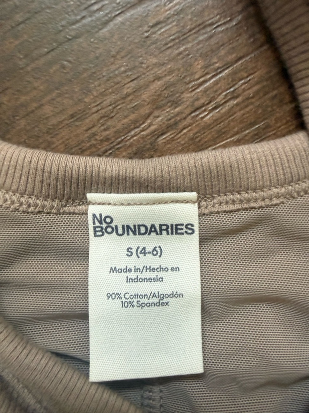 No Boundaries Ribbed Tank Romper - Taupe - Picture 3 of 4